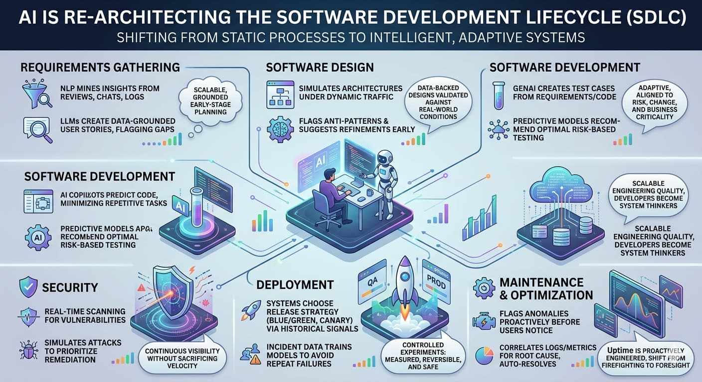 7 Ways AI is Upgrading Every Stage of the SDLC