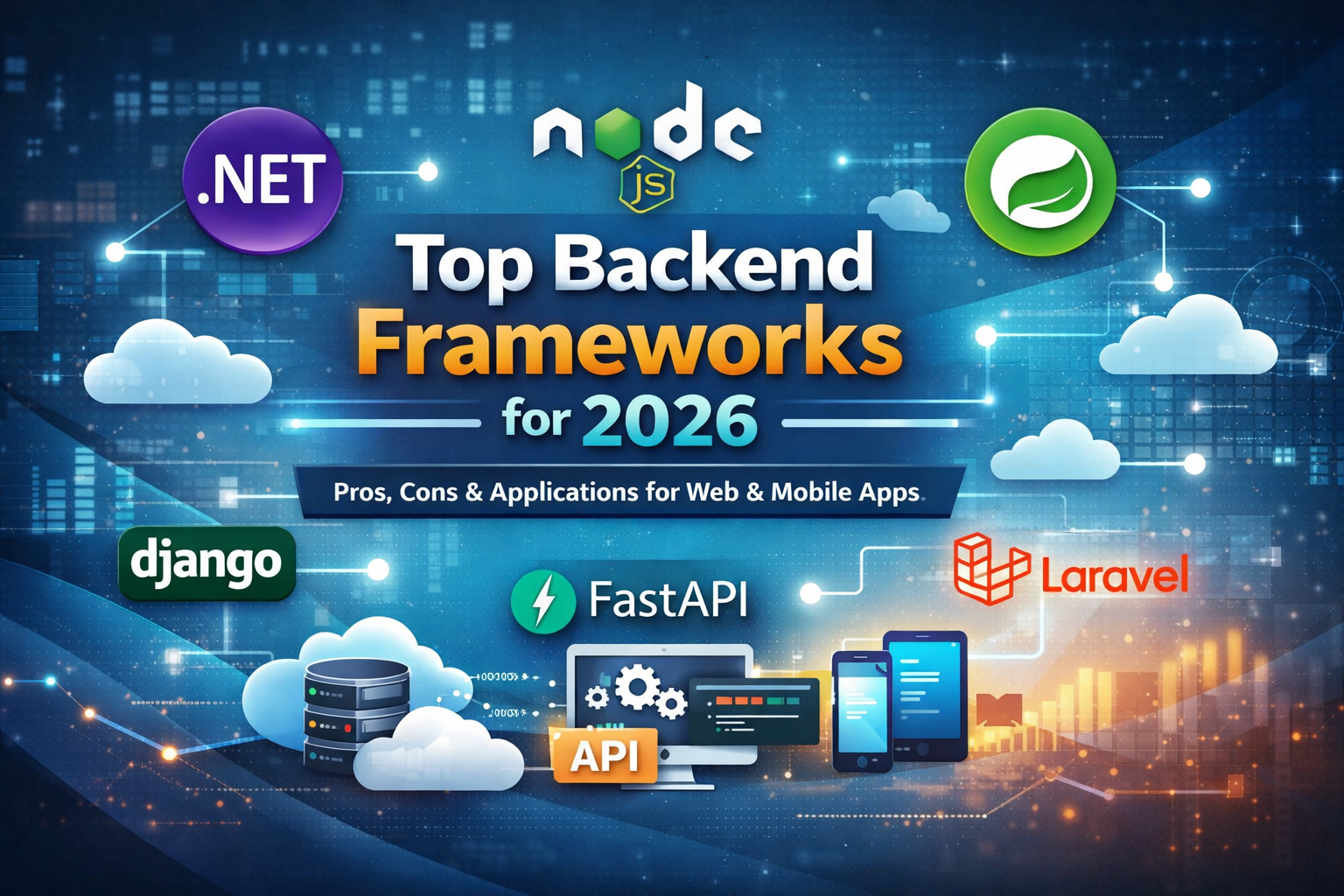 Top Backend Frameworks for 2026 – With Pros & Cons