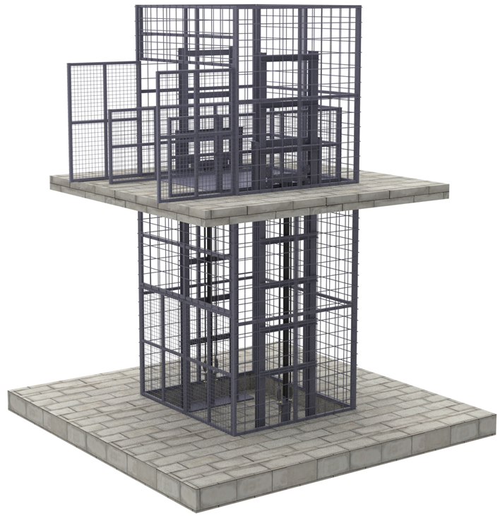Why Every Modern Warehouse Needs an Industrial Fully Caged Goods Lift