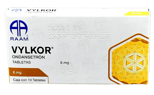 Ondansetron 8 mg Vylkor | Control eficaz de náuseas y vómitos con fórmula confiable