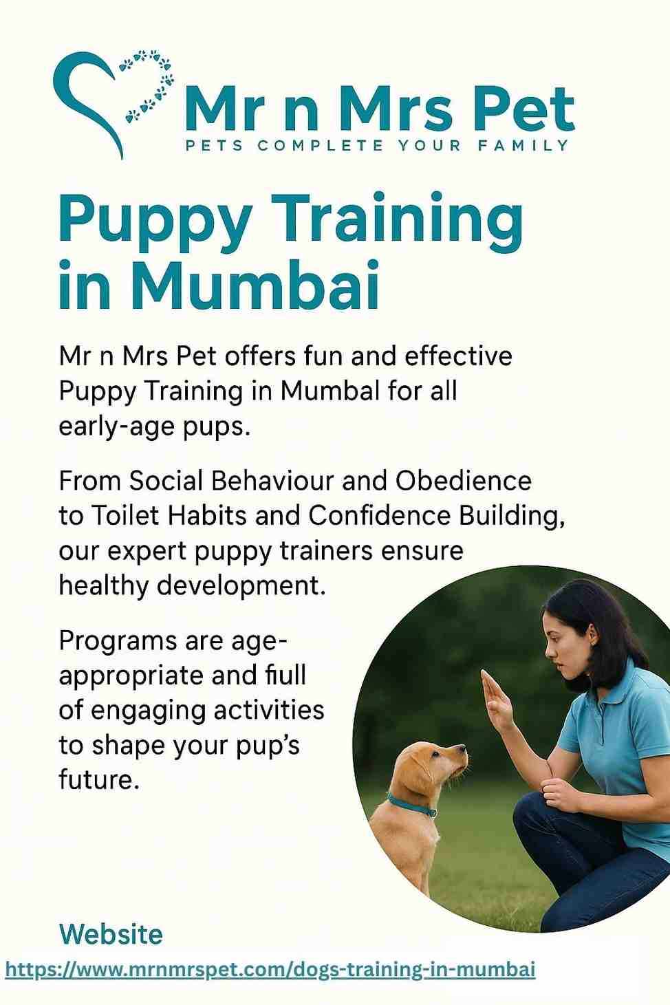 Puppy Training in Mumbai