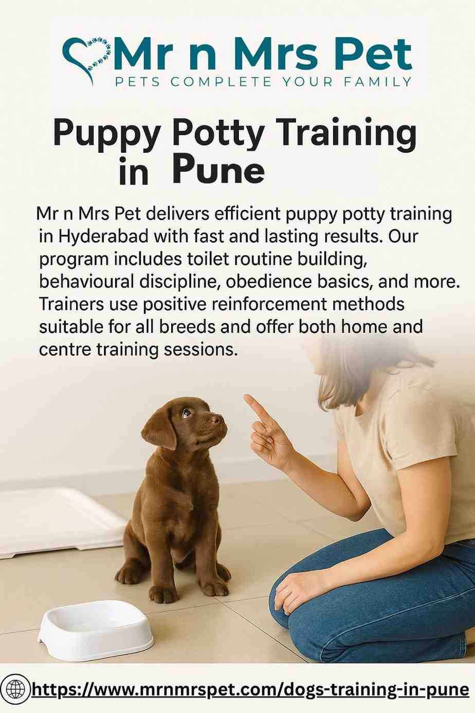 Puppy Potty Training in Pune