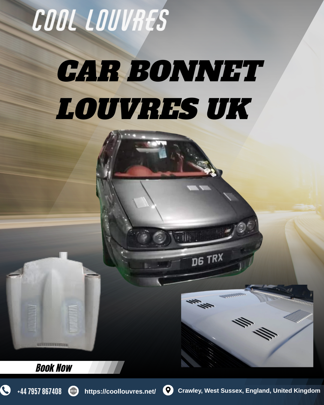 Car Bonnet Louvres UK: Function, Style & Custom Options