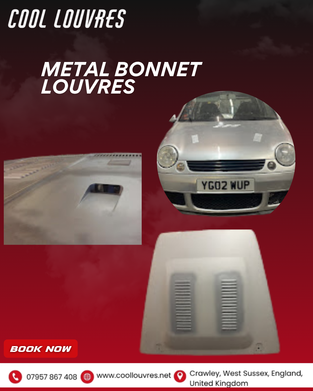 Durable & Stylish Metal Bonnet Louvers for Automotive and Industrial Applications