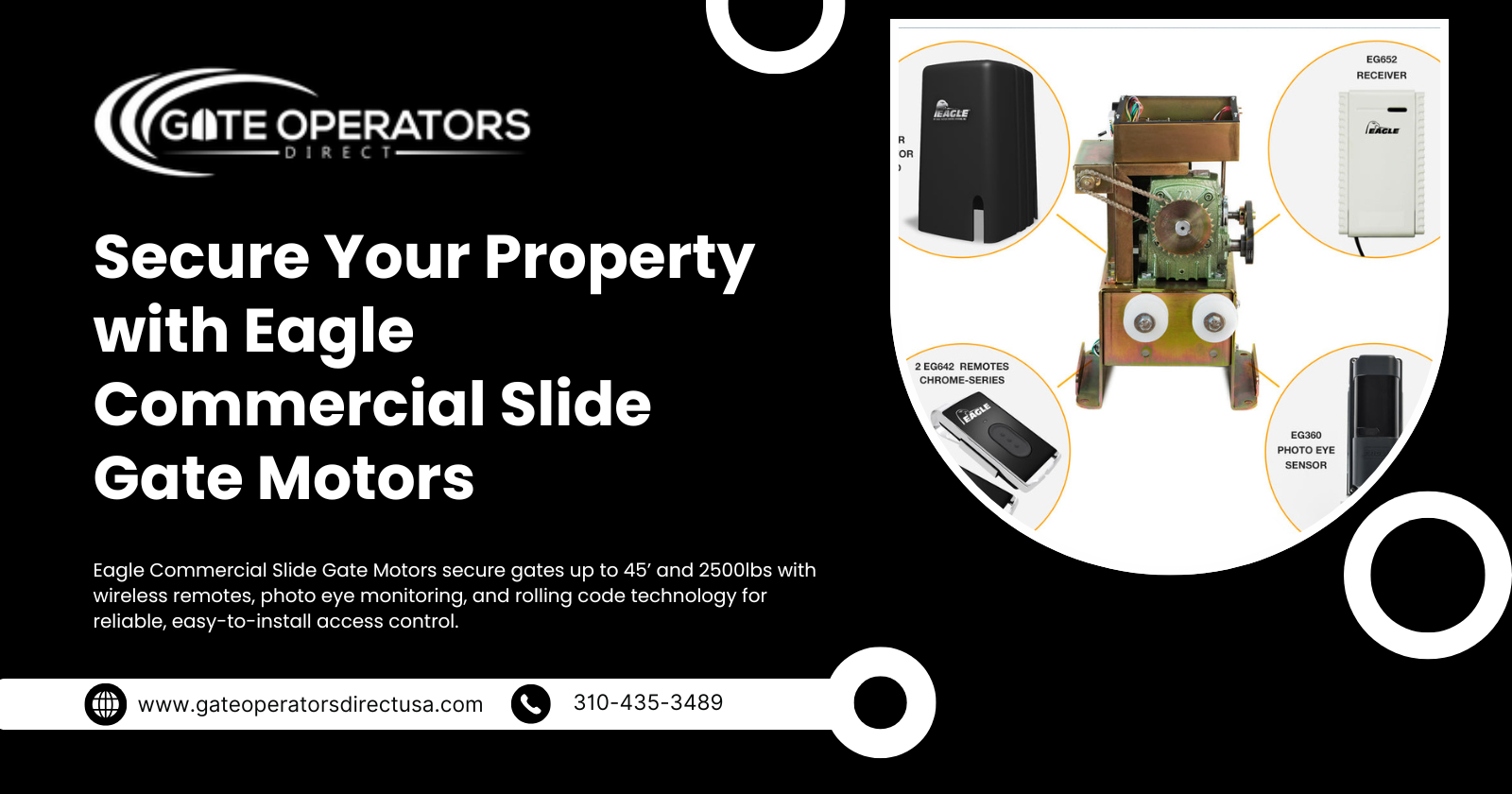 Electric Swing Gate Openers: Save Big with Free Shipping & Accessories