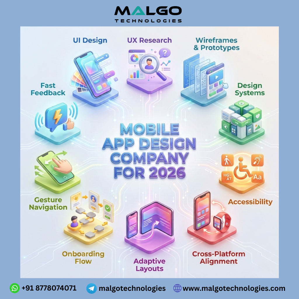 Mobile App Design Company: Crafting User-Centric and Engaging Apps in 2026