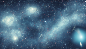 The universe was in chaos