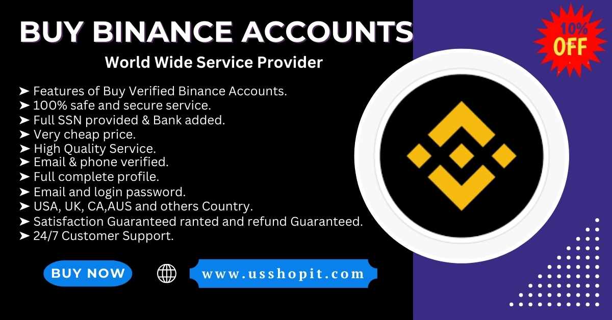 Buy Binance Accounts – 1000% Verified