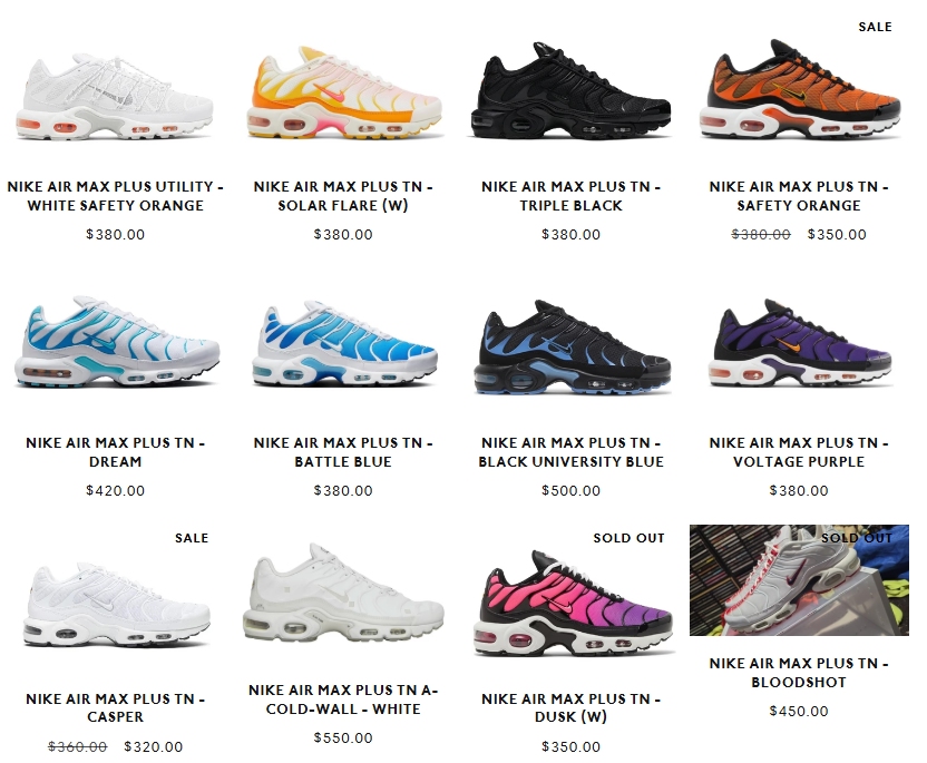 Nike Tns: The Iconic Sneakers Taking Over the Streets of Australia