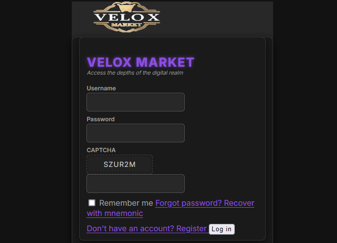 Velox Market — The Darknet’s Most Trusted Marketplace
