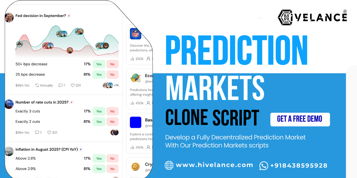 Enterprise-Grade Prediction Markets Clone Script for Building Scalable On-Chain Prediction Protocols