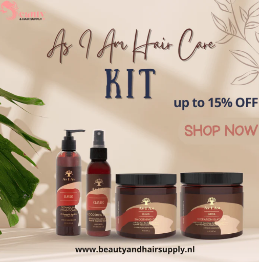 As I Am Classic Complete Hydration & Styling Collection | Moisture & Definition for Natural Hair