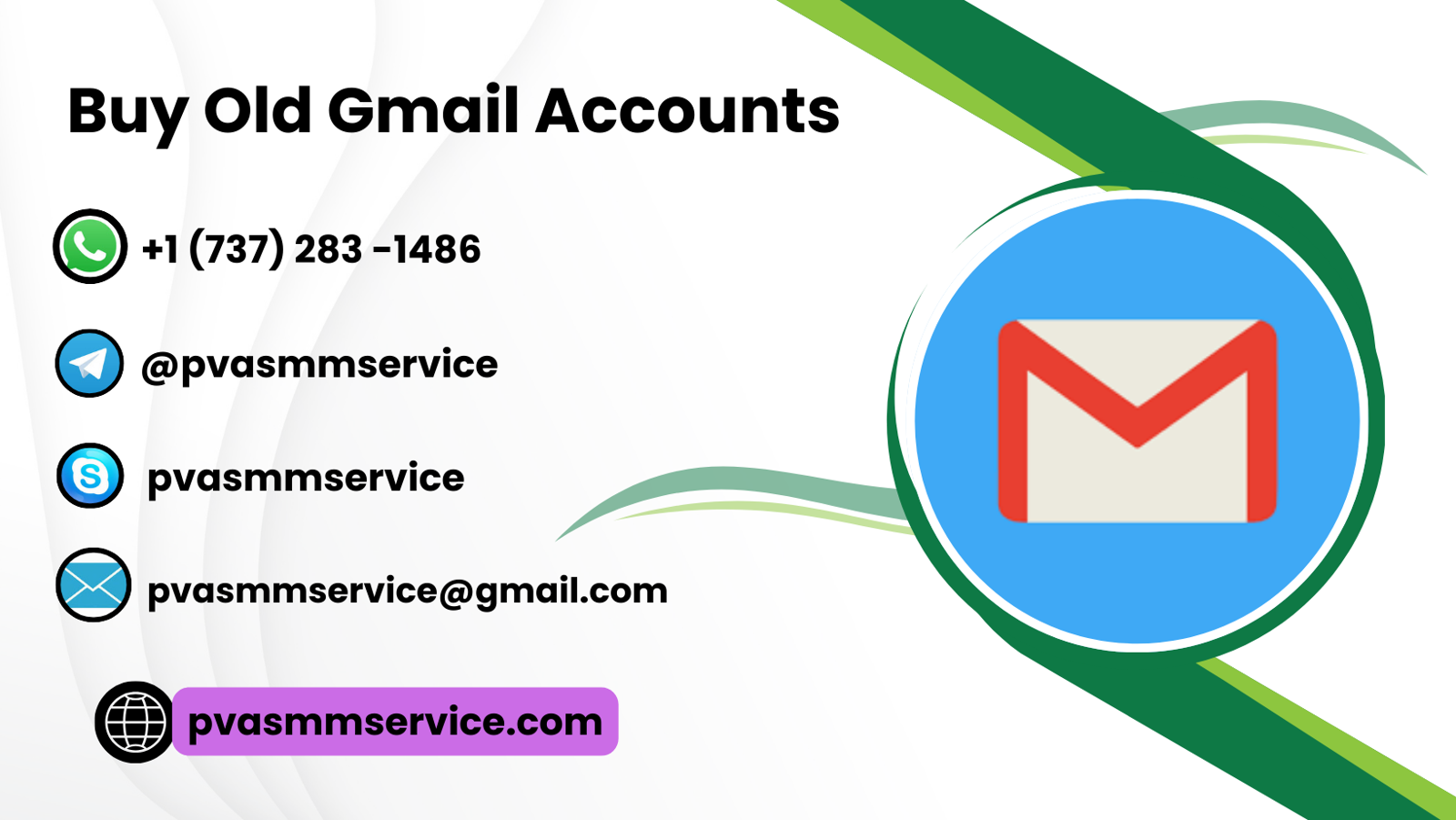 How To Buy Old Gmail Accounts- PVA, Bulk, Cheap
