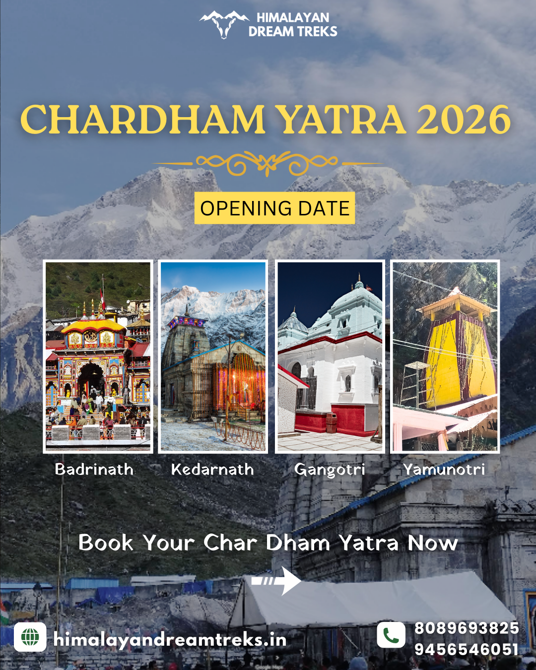 Spiritual Journey to Char Dham Temple in Uttarakhand