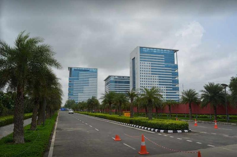 Modern office towers at DLF Corporate Greens, Sector 74A Gurugram
