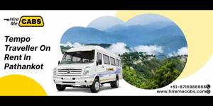 Book Tempo Traveller on Rent in Pathankot – Travel in Comfort with Hireme Cabs