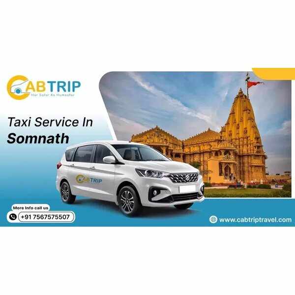 Taxi Service in Somnath – Cab Trip Travel