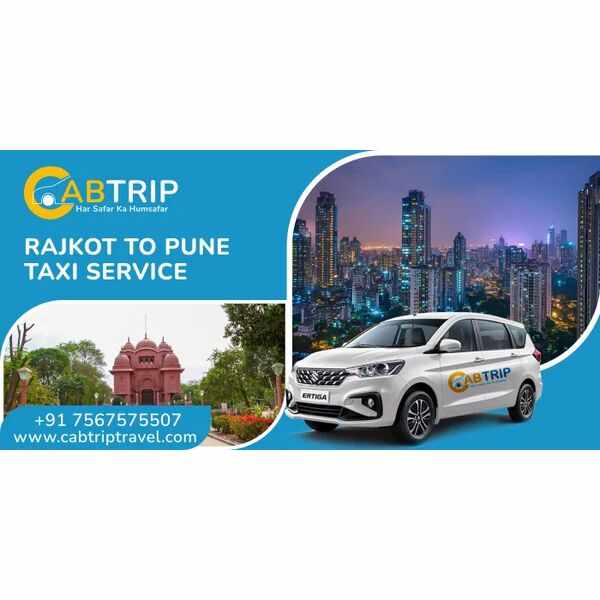 Rajkot to Pune Taxi Services with Cab Trip Travel