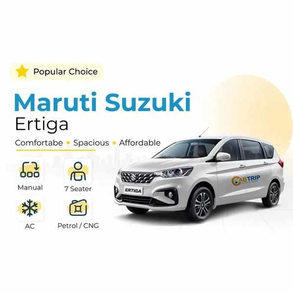 Ertiga on Rent in Ahmedabad – Affordable and Comfortable Travel with Cab Trip Travel