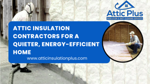 Attic Insulation Contractors for a Quieter, Energy-Efficient Home