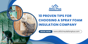 10 Proven Tips for Choosing a Spray Foam Insulation Company