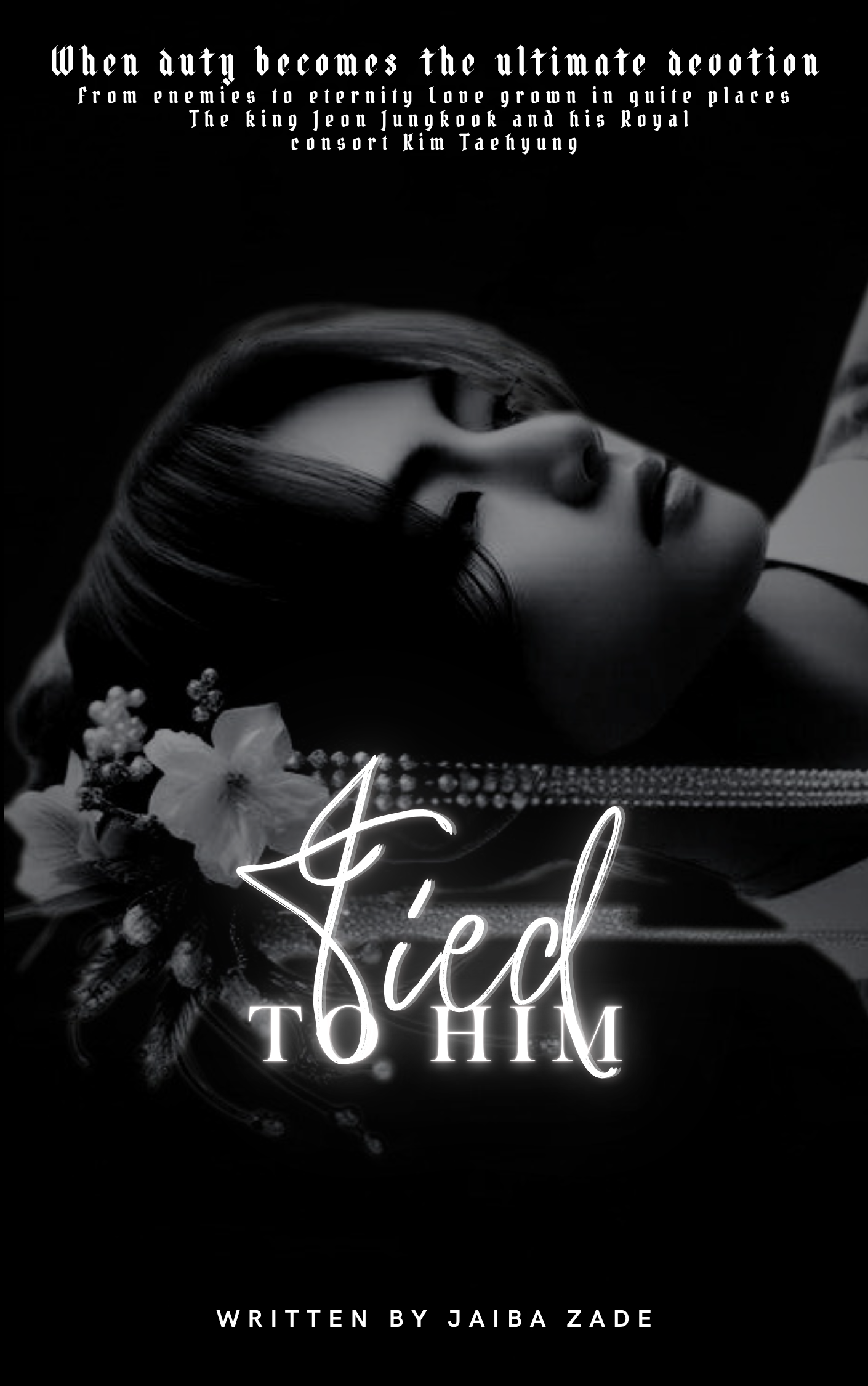 tied to him | ✓