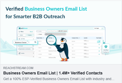 Business Owner Email List for Decision-Maker Reach
