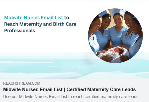 Get Access to Professional Midwife Nurses via Our Email List