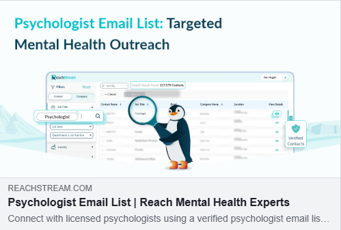 Psychologist Email List: Access Leading Professionals