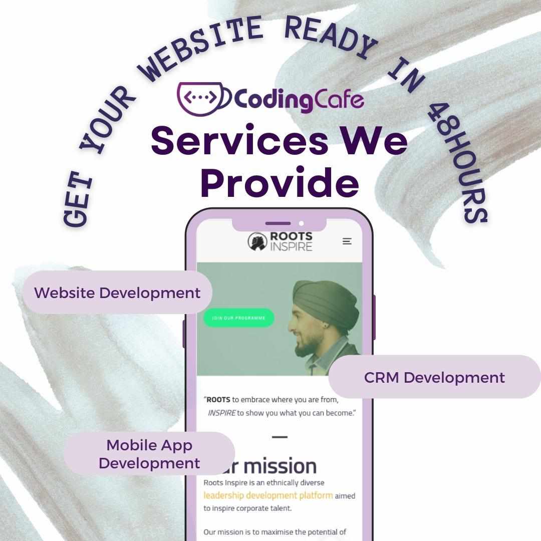 GET YOUR WEBSITE READY IN 48hrs