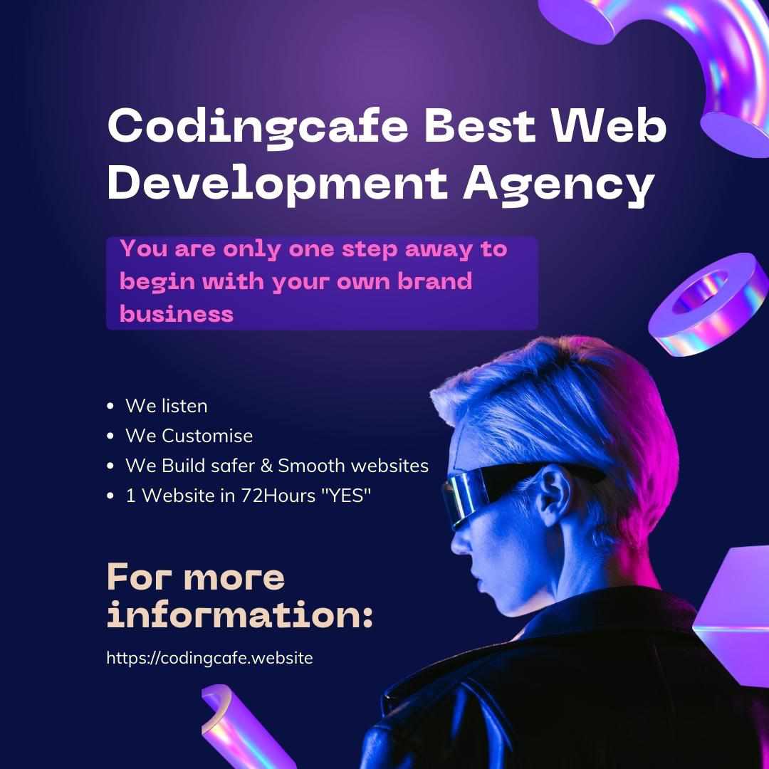 Codingcafe Best Web Development Agency In Tricity.