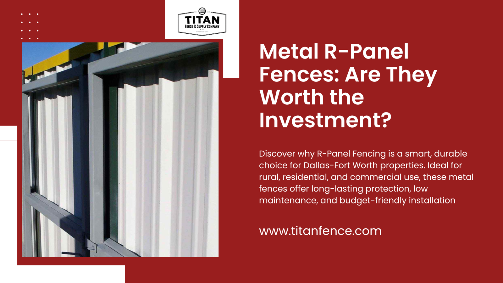 Metal R-Panel Fences: Are They Worth the Investment?