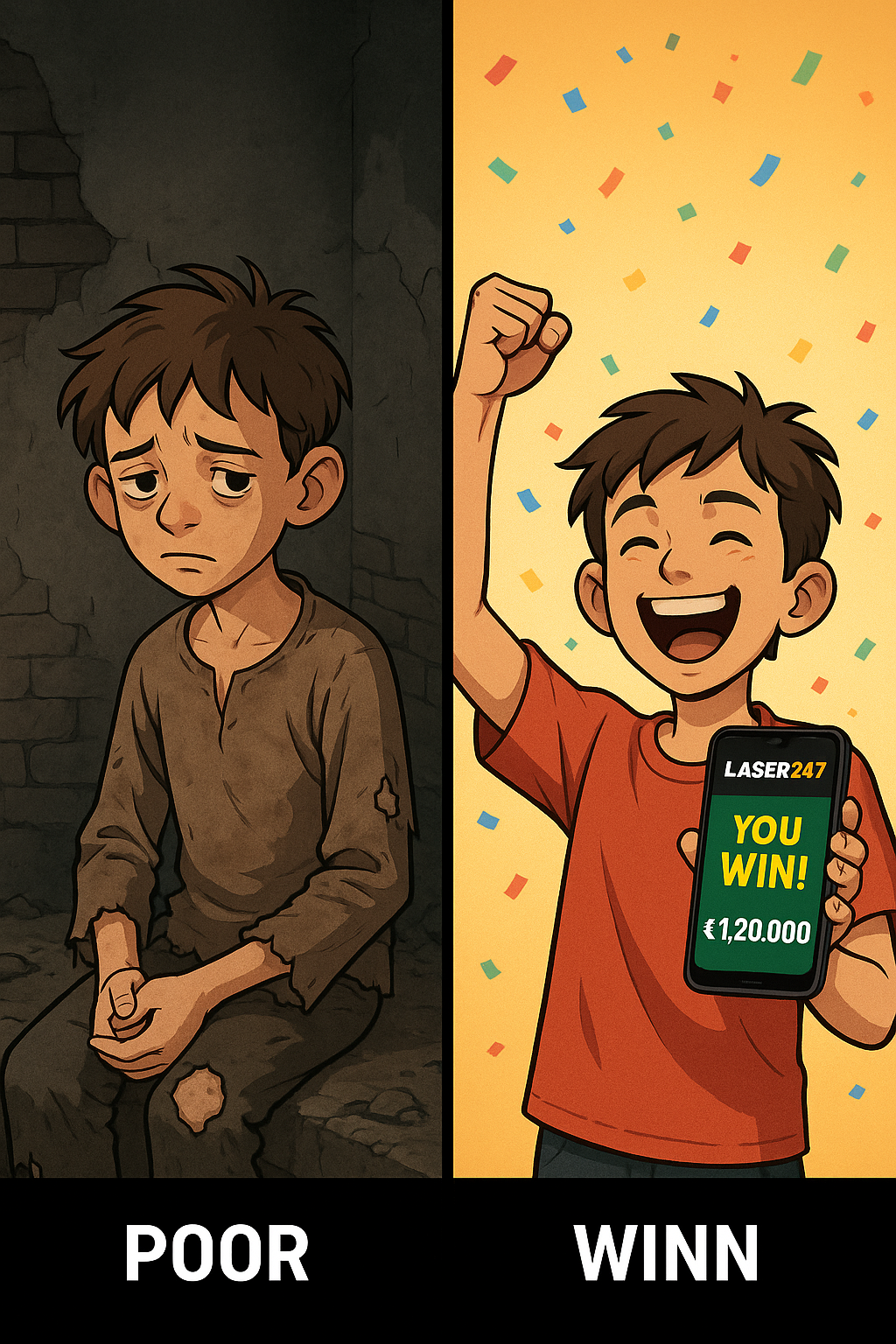 A Game which Change the life play With Laser 247