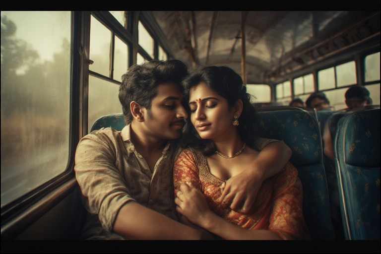 ബാംഗ്ലൂർ ബസ്സിലെ അടുത്ത സീറ്റിൽ ഉള്ള ആൻ്റിയോടൊപ്പം