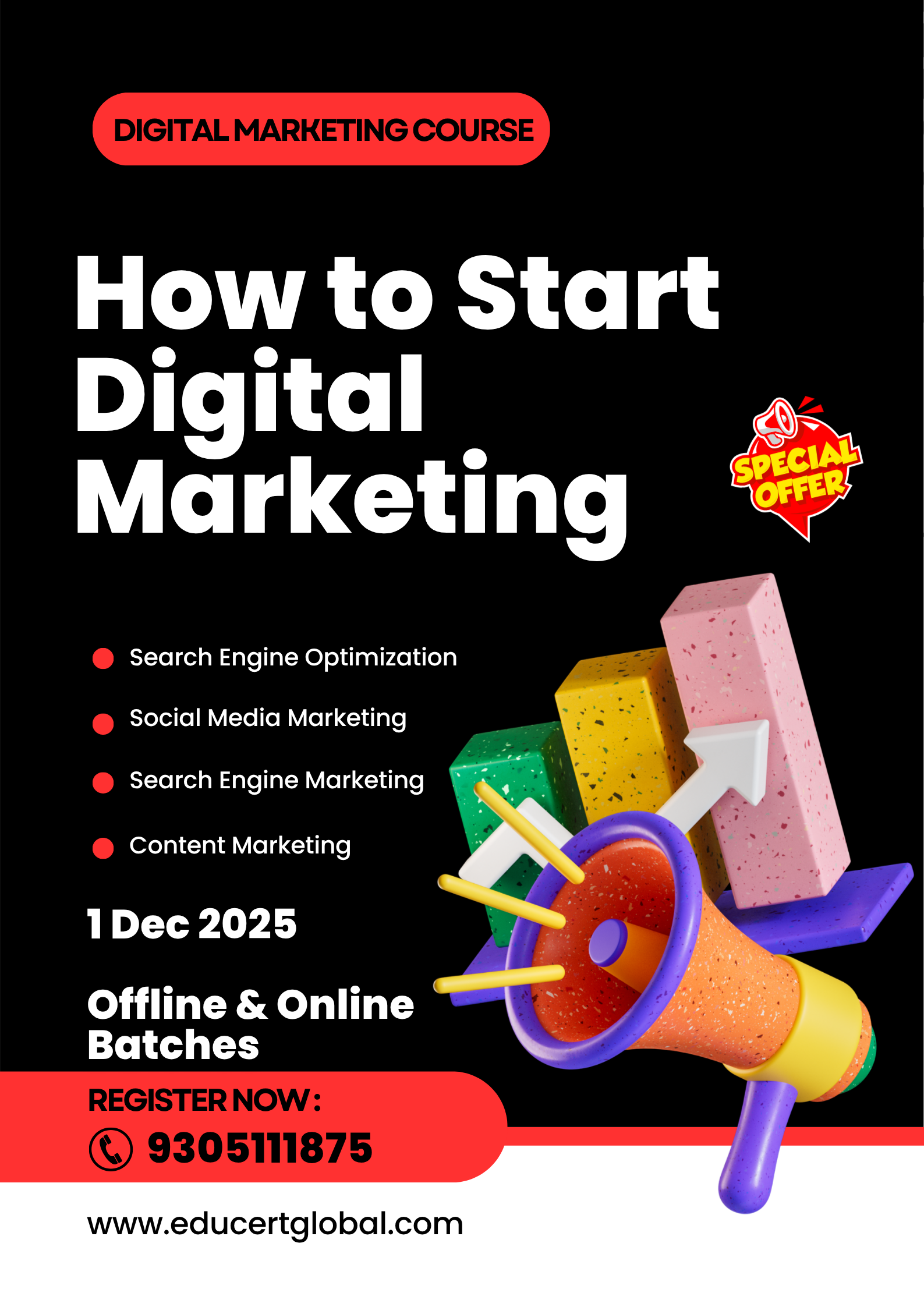 The 7 Crucial Skills You’ll Master in Our Digital Marketing Course Lucknow
