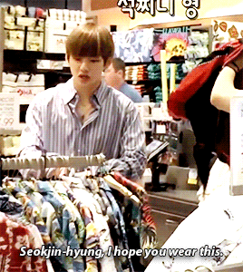 Taekook wedding shopping