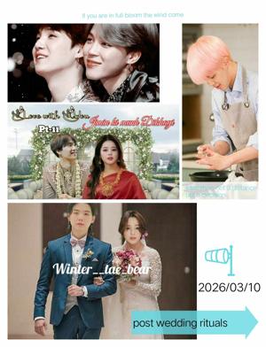 Yoonmin's post wedding rituals