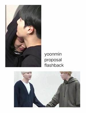 Flashback of yoonmin's proposal