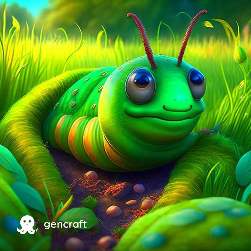 The Curious Caterpillar's Adventure.