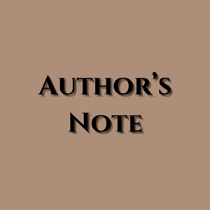 Author's Note (Must Read)