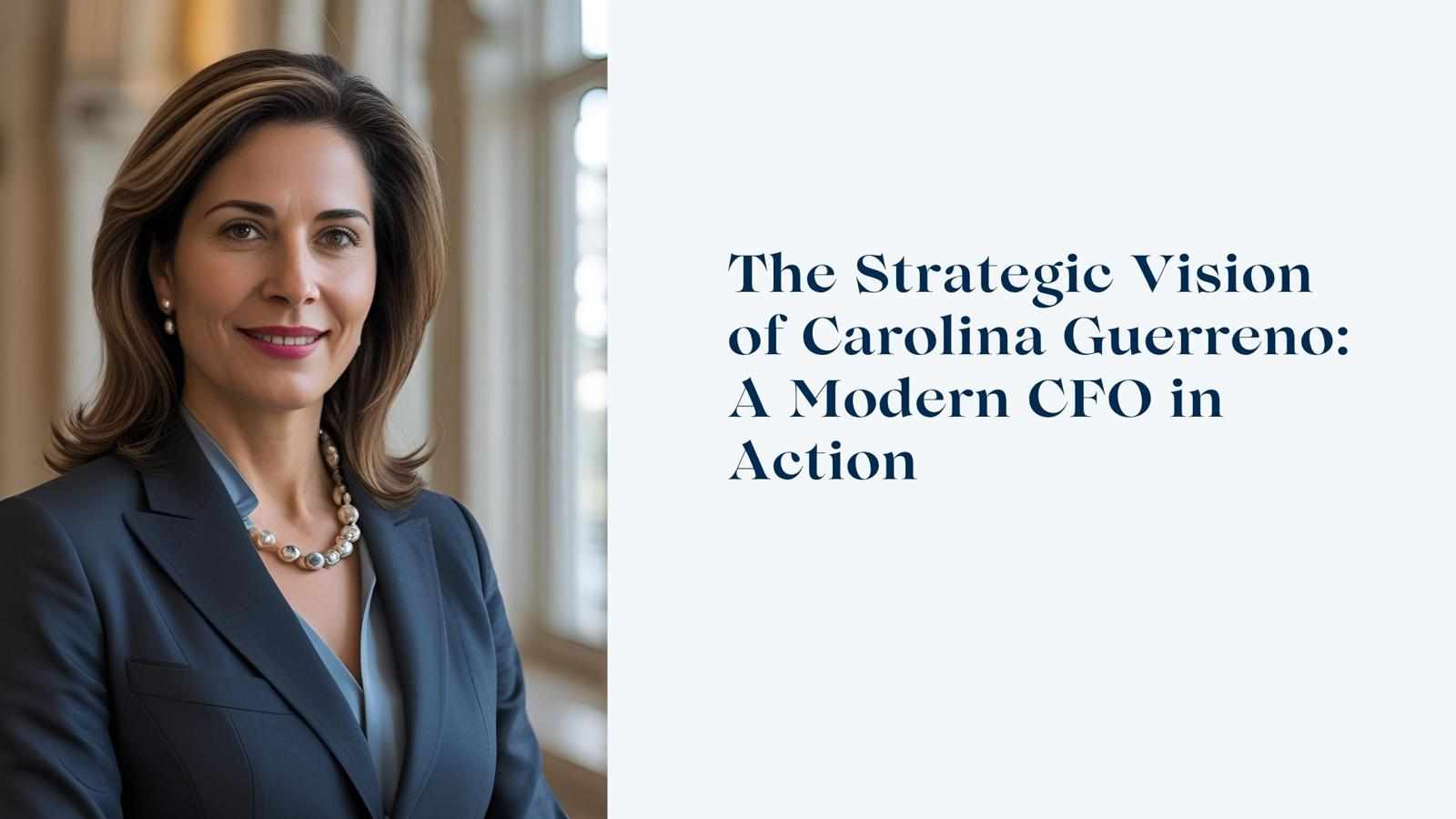 The Strategic Vision of Carolina Guerreno: A Modern CFO in Action