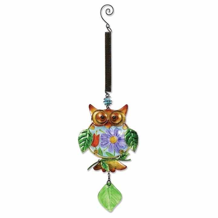 Affordable Hand-Painted Owl Garden Decor for a Magical Outdoor Space