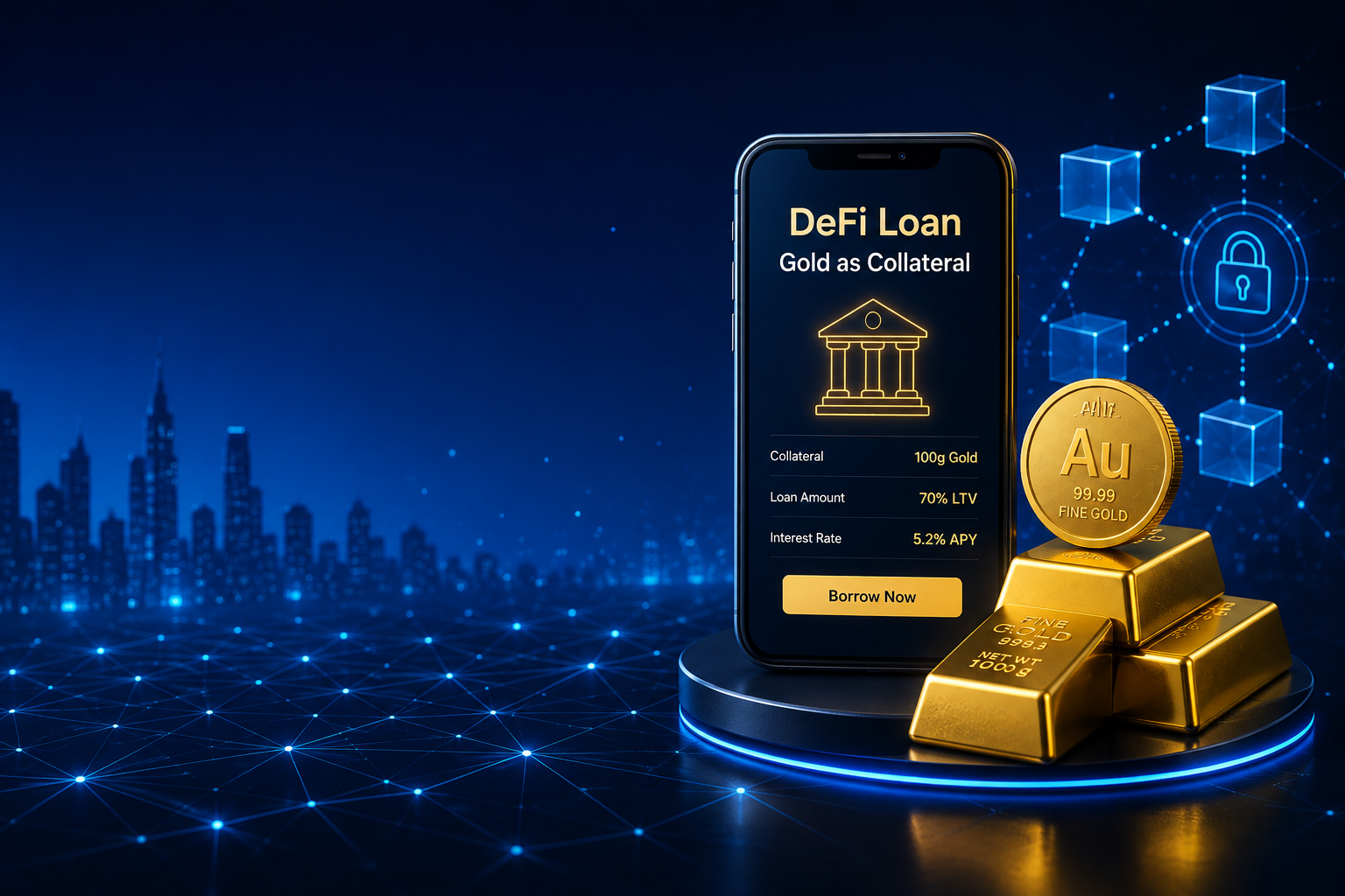 Tokenized Gold as Collateral: A Simple Guide to Gold-Backed DeFi Loans