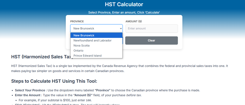 A Simple Tool to Calculate HST in Canada – Why I Built HSTCalculator.onl