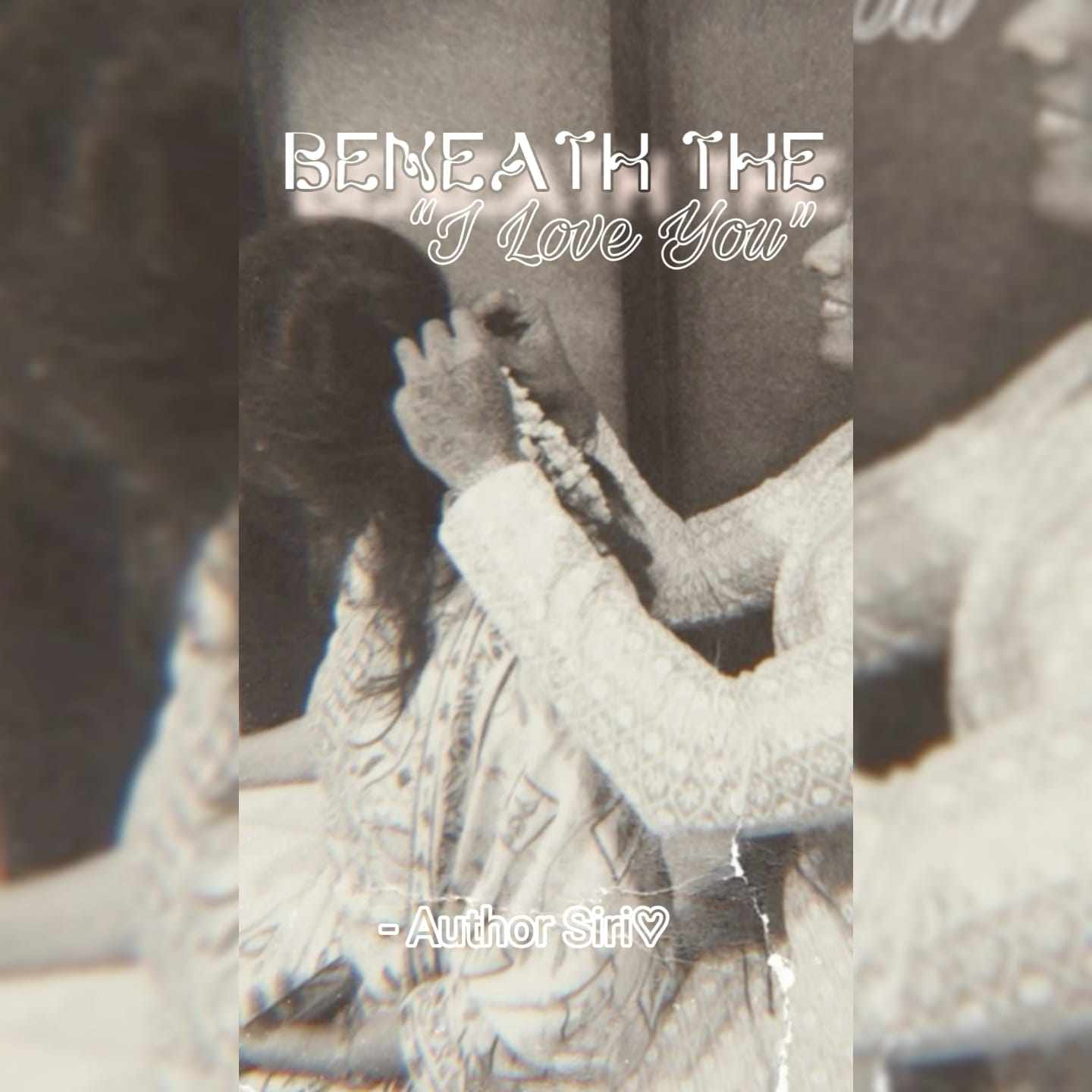 Beneath " I LOVE YOU"