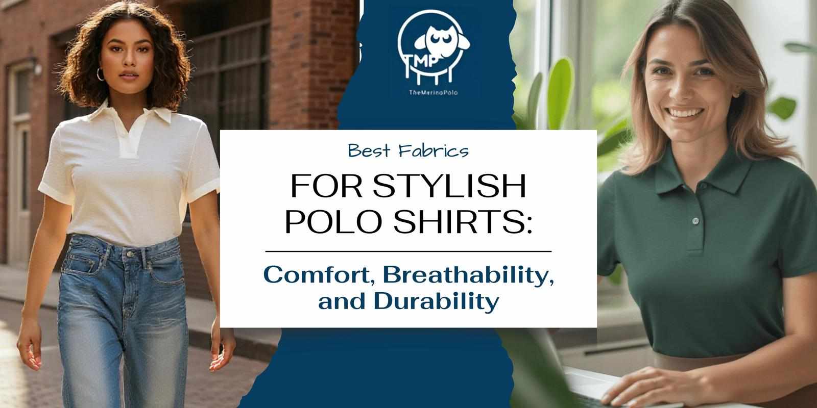 Best Fabrics for Stylish Polo Shirts: Comfort, Breathability, and Durability