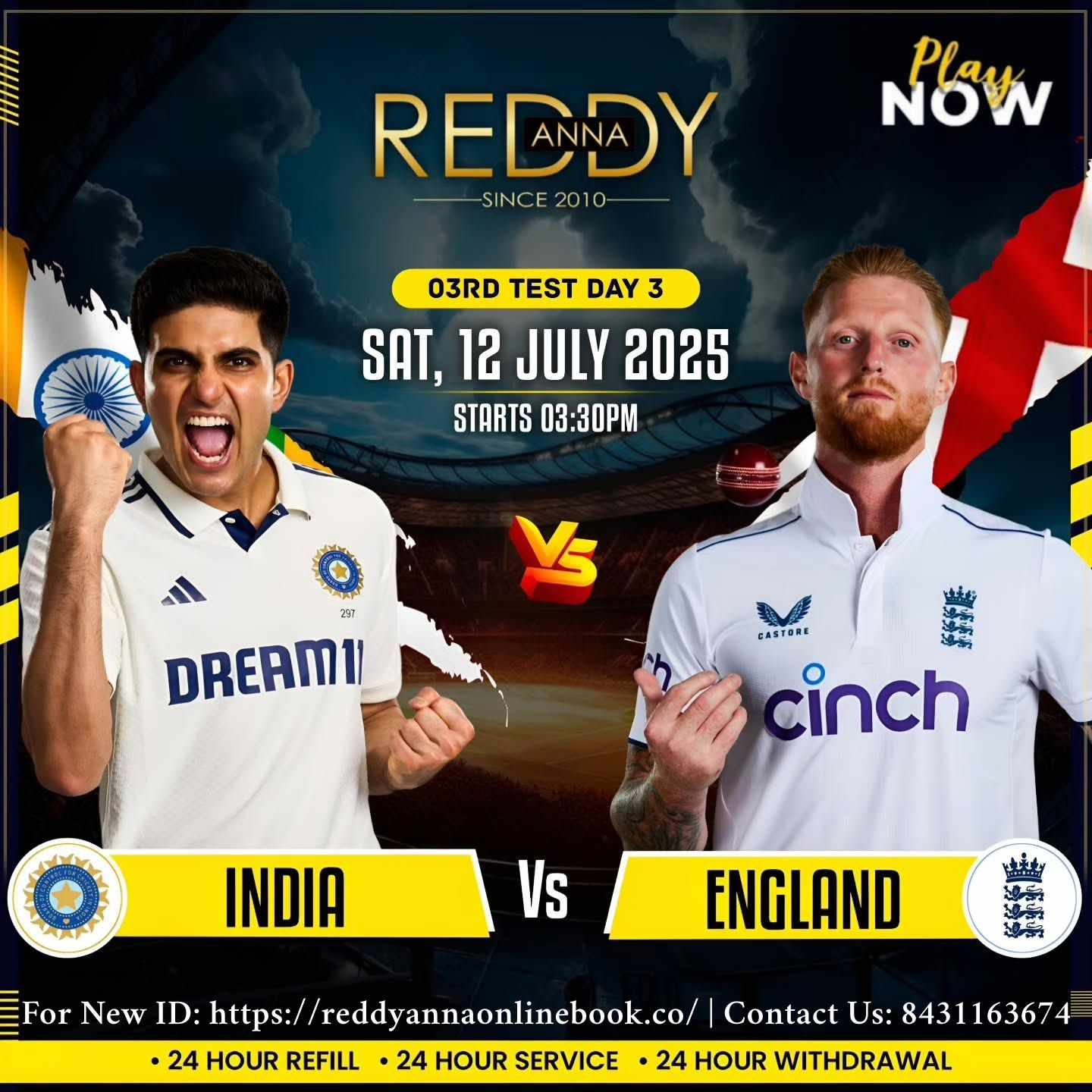 Unlocking the Best Cricket Experience: Why Reddy Anna is Your Premier Online Hub for Following All Things Related to the Intense India vs England Match in 2025.