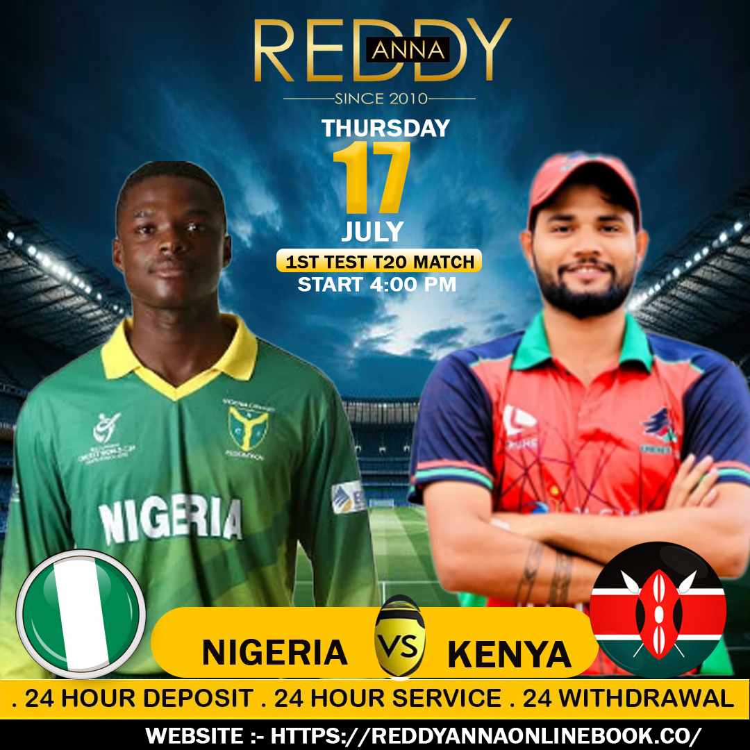 Watch Kenya vs Nigeria Live in 2025 on Reddy Anna – The Ultimate Online Exchange Cricket Platform with 24/7 Support and Real-Time Updates .