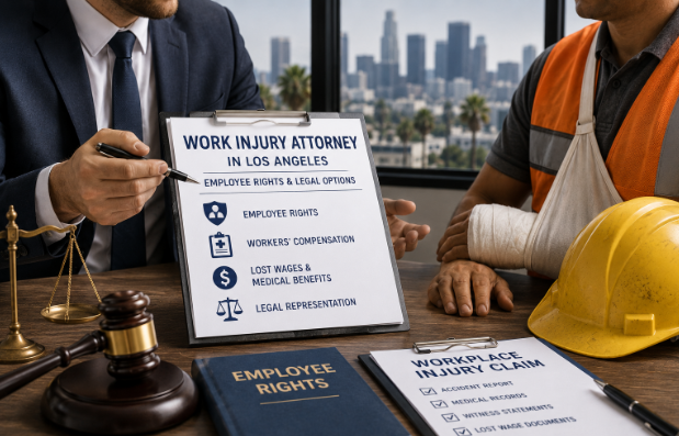 Work Injury Attorney in Los Angeles: Employee Rights & Legal Options