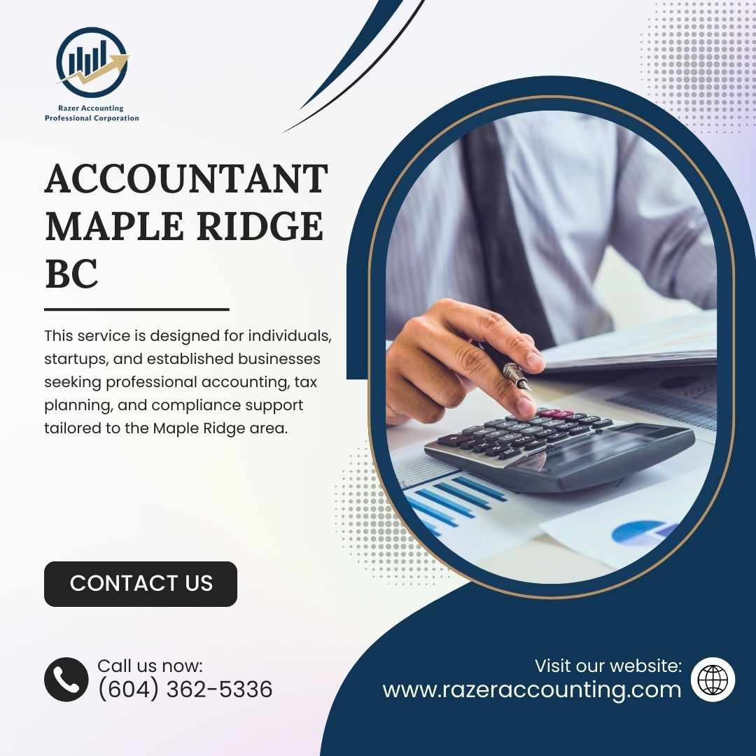Accountant Maple Ridge BC Trusted Local Accounting Services